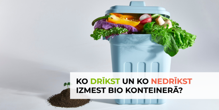 Atgādinām par pareizu BIO atkritumu šķirošanu